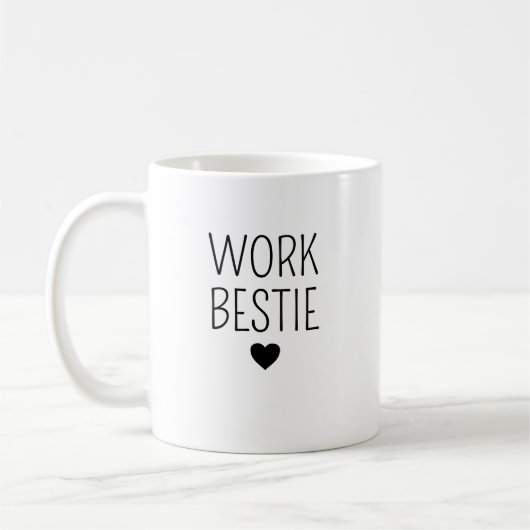 Personalized ceramic mug for your best colleague   コーヒーマグカップ (左)