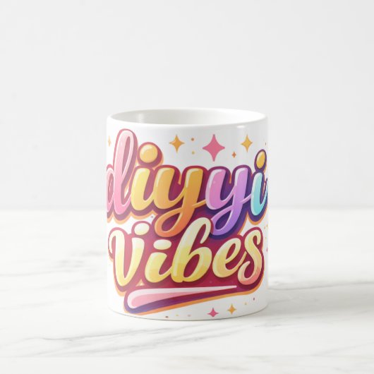 Personalized Ceramic Mug | Perfect for Coffee & Te コーヒーマグカップ (中央)