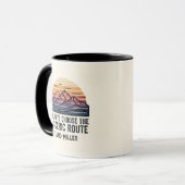 Personalized Ceramic Mug | Two-Tone Adventure マグカップ (正面左)