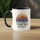 Personalized Ceramic Mug | Two-Tone Adventure マグカップ