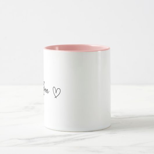 Personalized Ceramic Mug, Two-Tone Ceramic Mug, Dr マグカップ (中央)