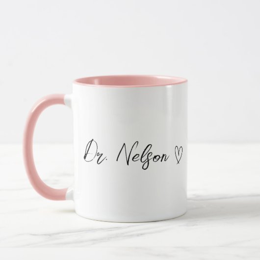 Personalized Ceramic Mug, Two-Tone Ceramic Mug, Dr マグカップ (左)