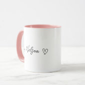 Personalized Ceramic Mug, Two-Tone Ceramic Mug, Dr マグカップ (正面左)
