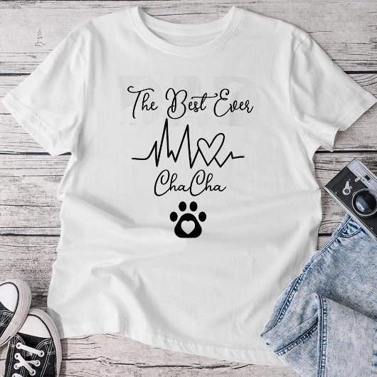 Personalized "Cha Cha" Cat Name, Cat Lover Tシャツ