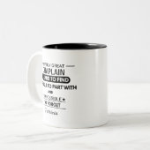Personalized Chaplain  ツートーンマグカップ (正面左)