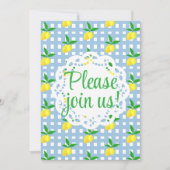 Personalized Cheerful Yellow Lemons Any Occasion (正面)