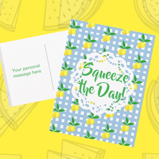 Personalized Cheerful Yellow Lemons Any Occasion