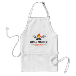 Personalized Chef Apron with Name & Established スタンダードエプロン