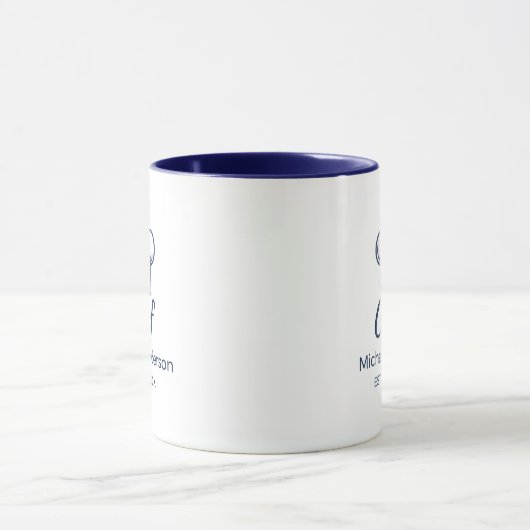 Personalized Chef Mug – Custom Name Kitchen Gift マグカップ (中央)
