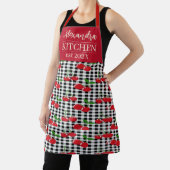 Personalized Cherry Kitchen エプロン (インサイチュ)