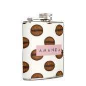 Personalized Chic Coffee Bean  フラスク (右)