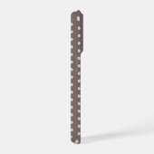 Personalized Chic Polka Dot iPhoneケース (右側面)