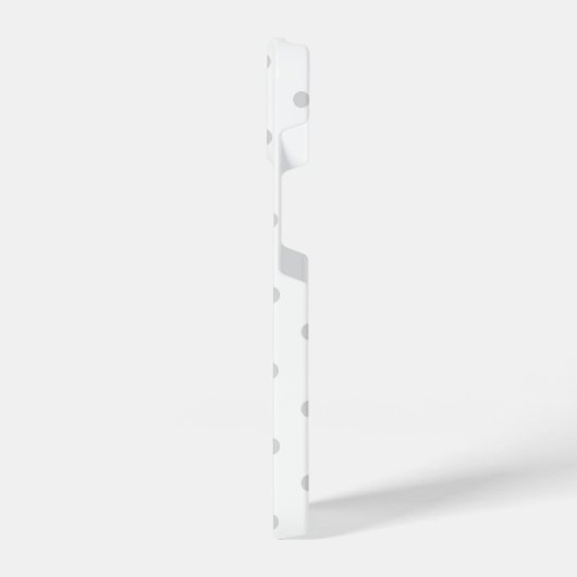 Personalized Chic Polka Dots iPhoneケース (左側面)