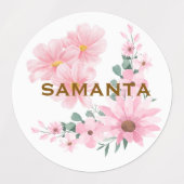 Personalized Chick Waterproof Labels  ラベル (デザイン2)