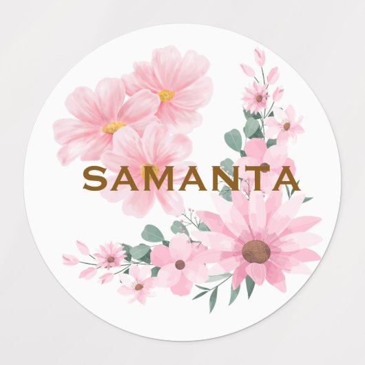 Personalized Chick Waterproof Labels  ラベル (デザイン2)