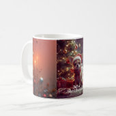 Personalized Chihuahua Christmas Mug – Custom Dog コーヒーマグカップ (正面左)