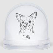 Personalized Chihuahua Dog Christmas (裏面)