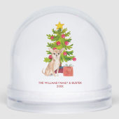 Personalized Chihuahua Dog Christmas (正面)