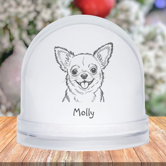 Personalized Chihuahua Dog Christmas