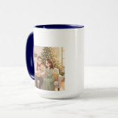 Personalized Child’s First Christmas Hoodie マグカップ (正面左)