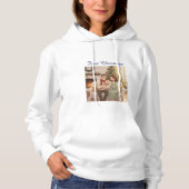 Personalized Child’s First Christmas Hoodie Women パーカ (正面)