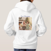 Personalized Child’s First Christmas Hoodie Women パーカ (裏面)