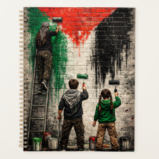 Personalized Children of Gaza Painting PS Flag  プランナー手帳