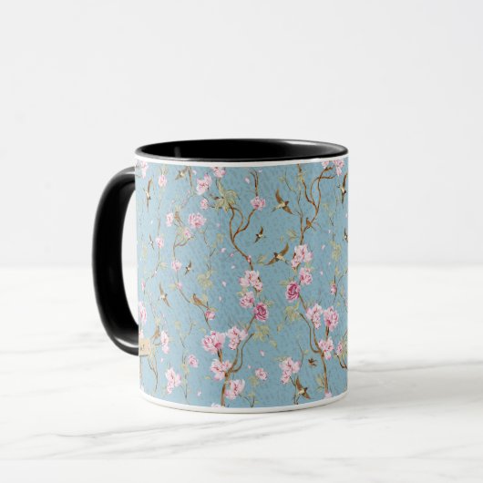 Personalized Chinoiserie Archive Scholar Mug マグカップ (正面左)