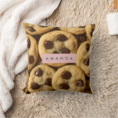 Personalized Chocolate Chip Cookie クッション (ブランケット)