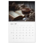 Personalized Chocolate Dessert Lover Fine Art 2026 カレンダー (3月 2027)