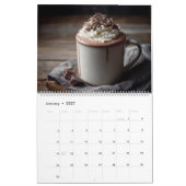 Personalized Chocolate Dessert Lover Fine Art 2026 カレンダー (1月 2027)