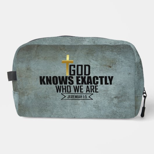 Personalized Christian - Jeremiah 1:5 ドップキット (正面)