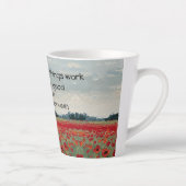 Personalized Christian Latte Mug カフェラテマグ (右)