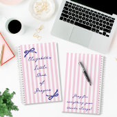 Personalized Christian Prayer Bible Study Notebook ノートブック