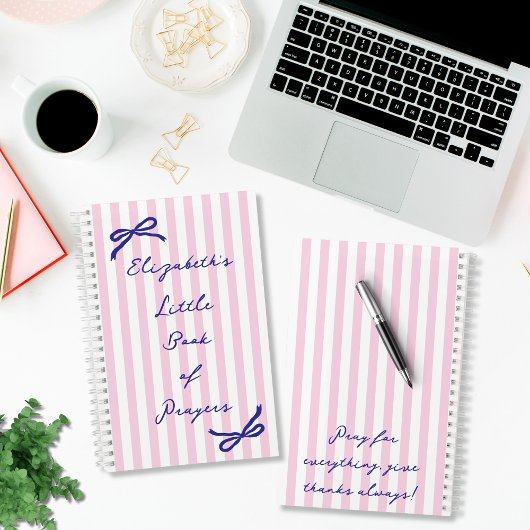 Personalized Christian Prayer Bible Study Notebook ノートブック