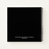 Personalized Christian Saved Established Prayer ノートブック (裏面)