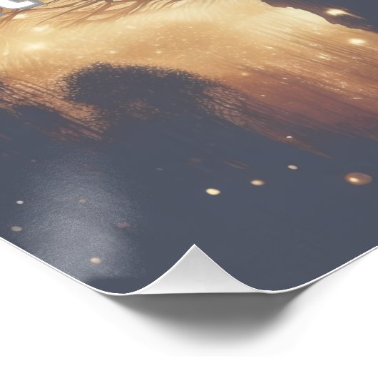 Personalized Christian Scripture Poster – Psalm 73 ポスター (コーナー)