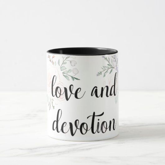 Personalized Christian Valentine Gift | Love Mug マグカップ (中央)