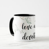 Personalized Christian Valentine Gift | Love Mug マグカップ (正面左)