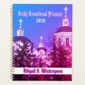 Personalized Christian Women Devotional Diary プランナー手帳 (正面)