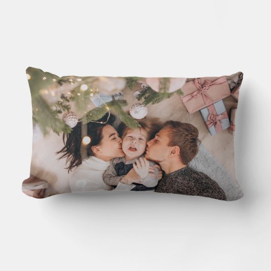 Personalized Christmas ランバークッション (正面)