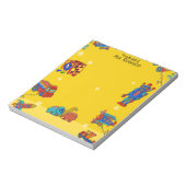 Personalized Christmas Animated Toys  ノートパッド (回転)