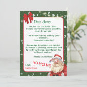 Personalized Christmas Card for a Unique Holiday  招待状 (スタンド正面)