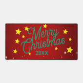 Personalized Christmas Desk Mat デスクマット (正面)