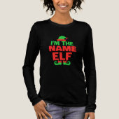 Personalized Christmas Elf トライブレンドＴシャツ (正面)