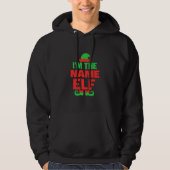 Personalized Christmas Elf パーカ (正面)