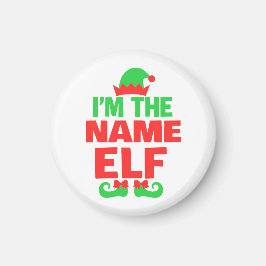 Personalized Christmas Elf マグネット