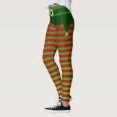 Personalized Christmas Elf Costume Leggings レギンス (左)