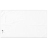 Personalized Christmas Gift Custom Modern T-Shirt テーブルクロス (正面(横))