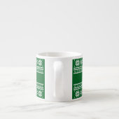 Personalized Christmas gift espresso coffee cup エスプレッソカップ (裏面)
